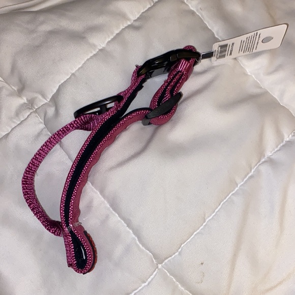 🐶 KONG® M Pink Handle Dog Collar Chew Resistant Ultra Durable Pet Pets Leash - Picture 8 of 9